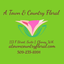 A Town and Country Floral Logo